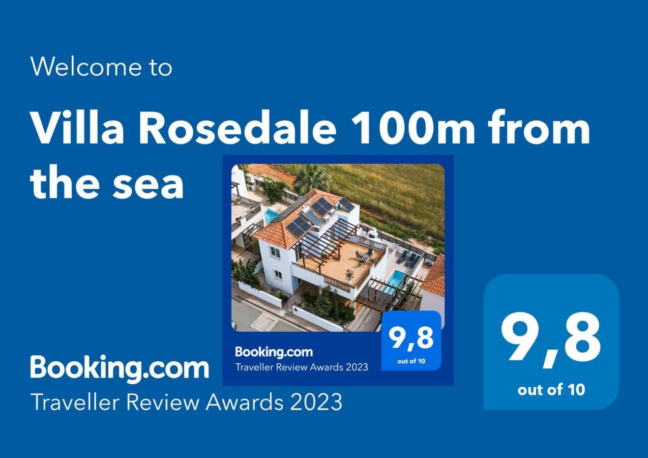 Villa Rosedale By Ezoria Villas Ayia Napa Eksteriør billede